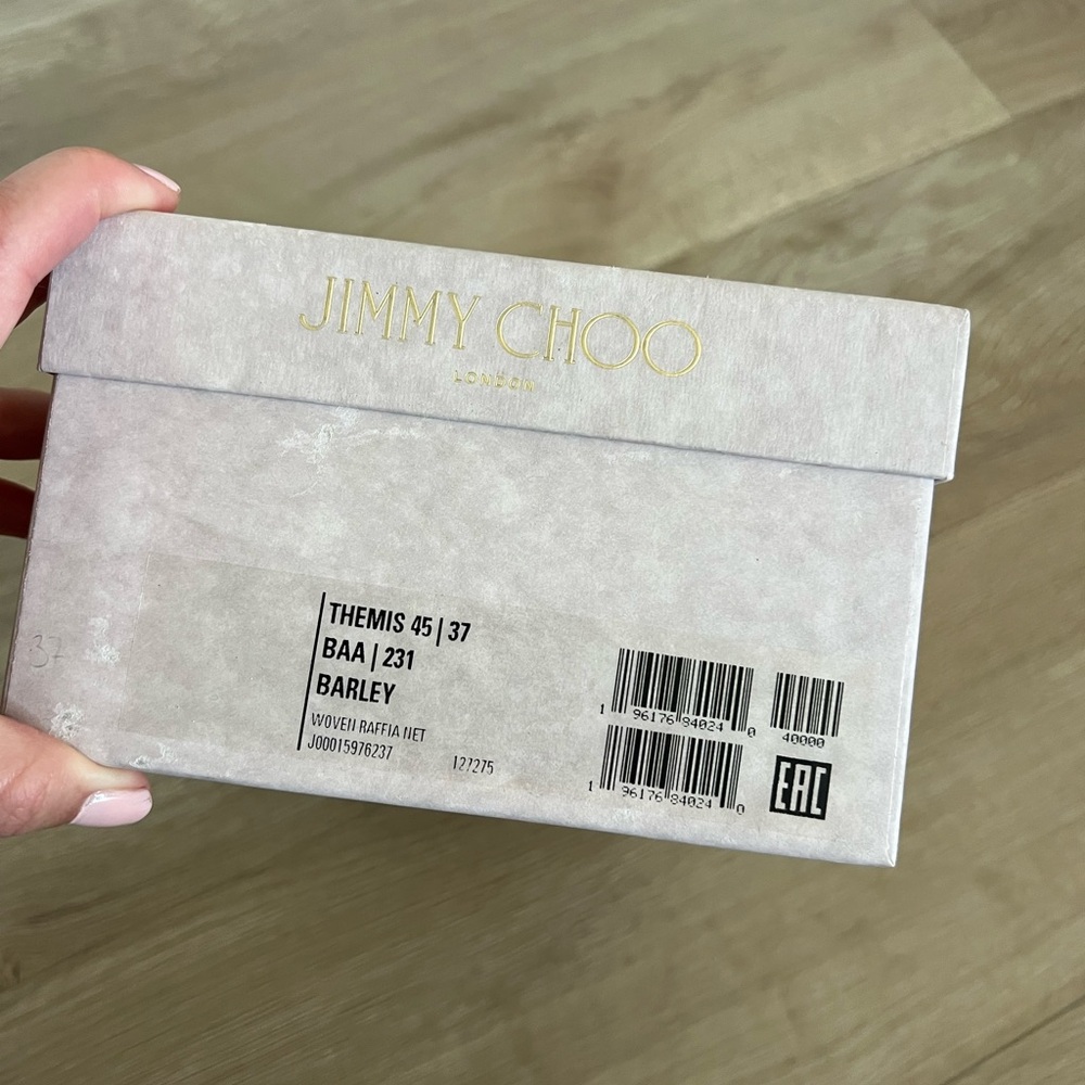 Jimmy Choo Themis Block Heel Sandal - Picture 4 of 8